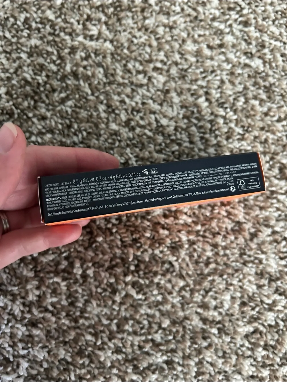 Benefit They're Real! Mascara Duo — Black with Orange Box Jet Black